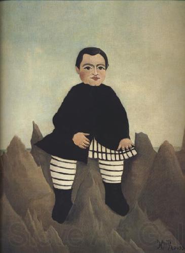 Henri Rousseau Portrait of a Child France oil painting art